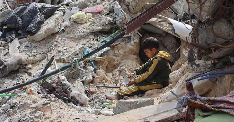 গাজায় বাফার জোন থেকে সরবে না ইসরায়েল